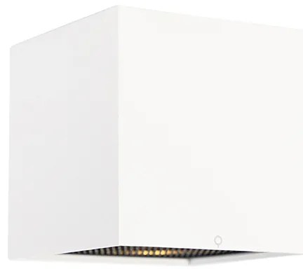 Дизайнерски повърхностно монтиран прожектор бял GU10 111mm - Box Honey