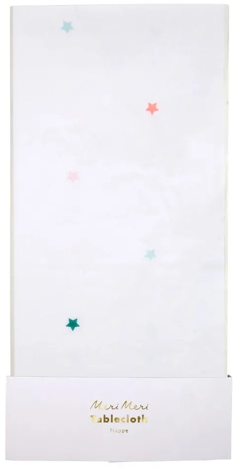 Покривка за маса 137x259 cm Rainbow Star – Meri Meri