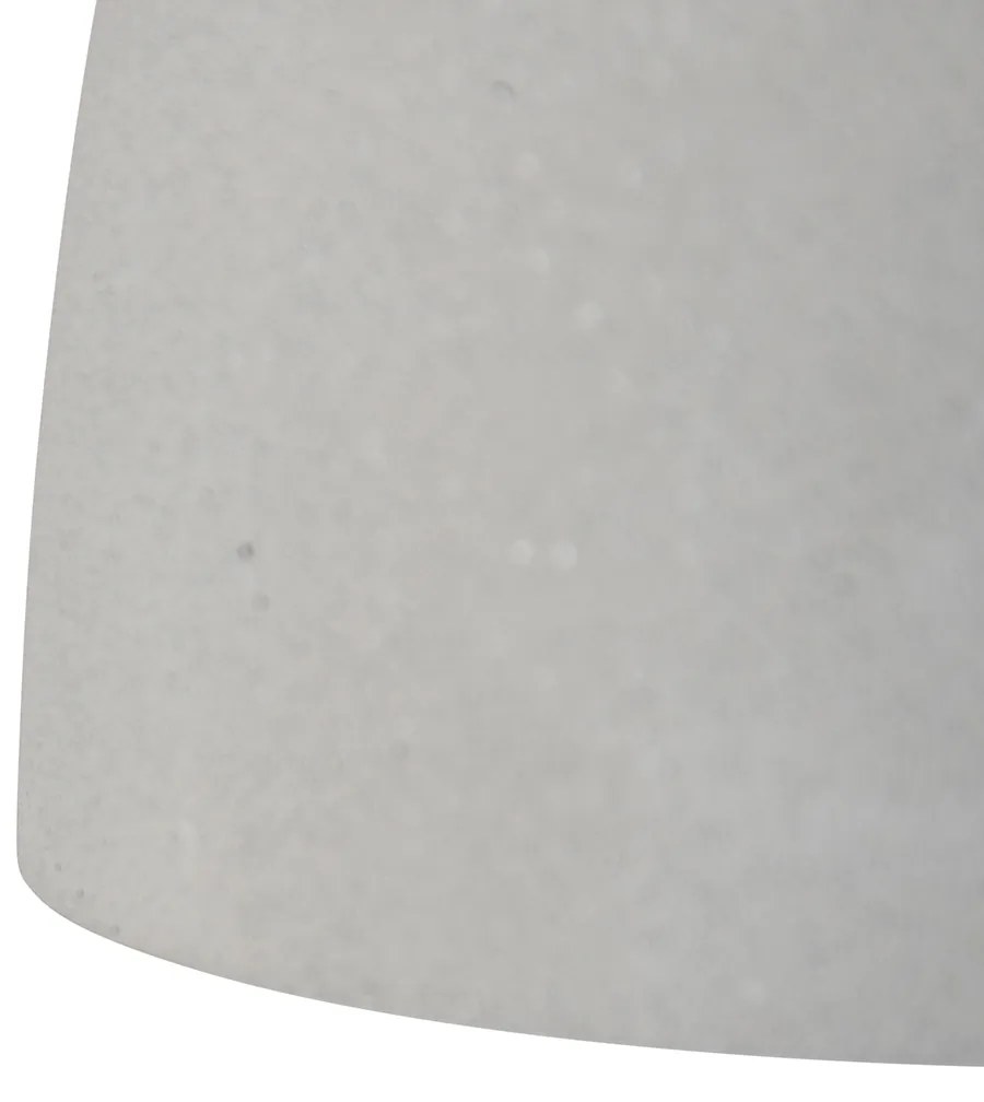 Модерен висящa лампa черен със сив бетон 3 светлини - Eton