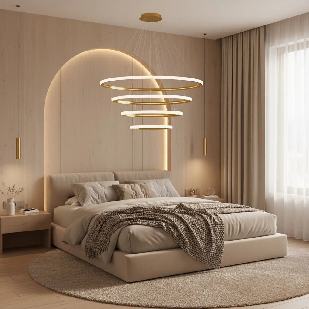 LHJ009-CP4 GOLD Висяща лампа