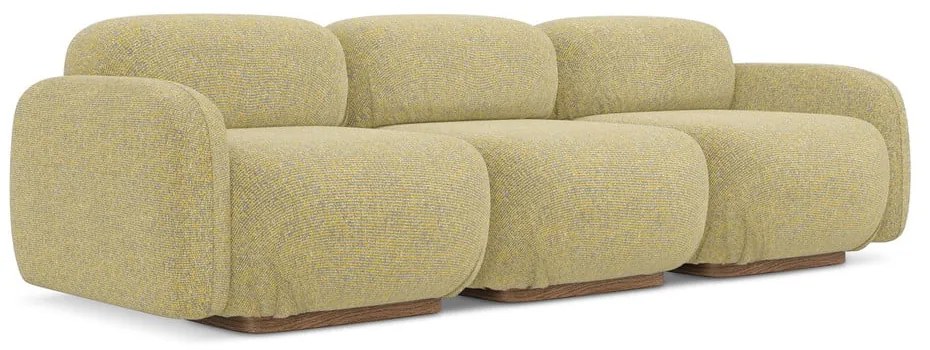 Жълт модулен диван 270 cm Ailani – Makamii