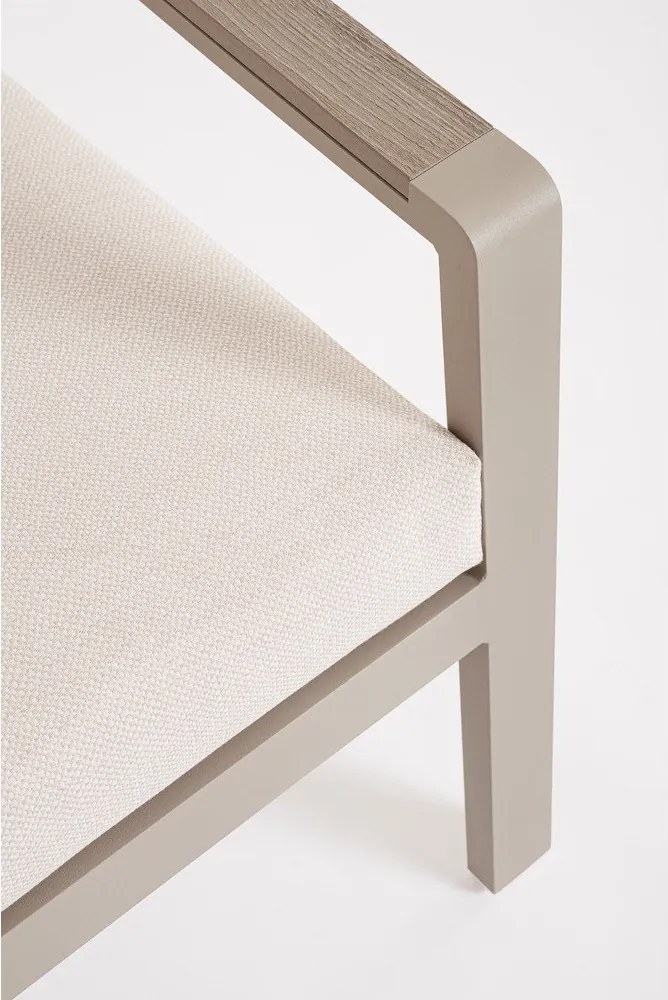 Бежов алуминиев градински комплект за отдих за 5 Elna – Bizzotto