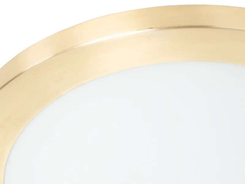 Модерна таванна лампа златиста 41 см IP44 - Yuma