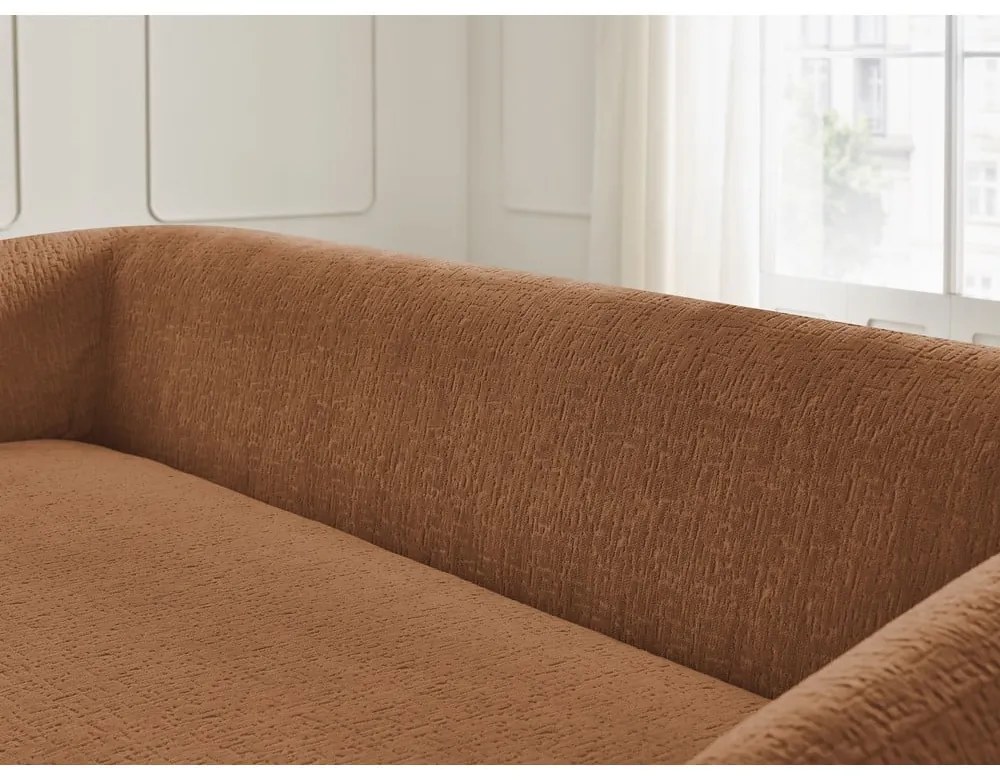 Шенилов сгъваем диван в тухлен цвят 228 cm Neyo – Bobochic Paris