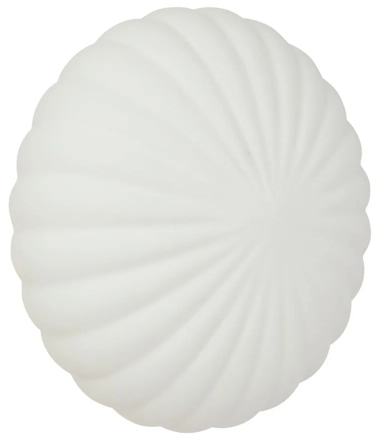 Бяла стенна лампа Kumu – Hübsch