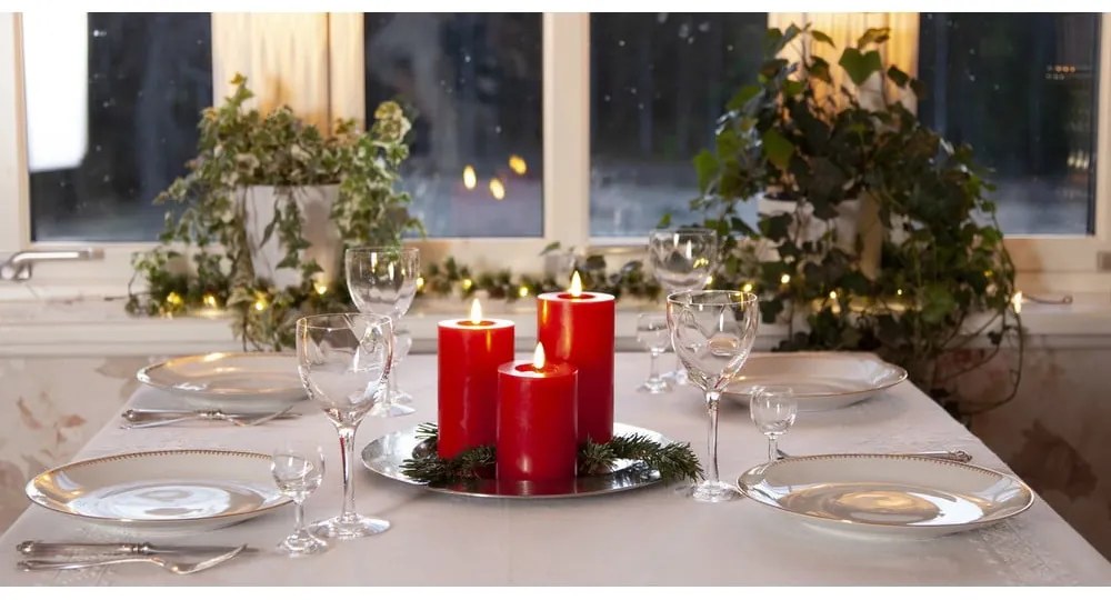 LED свещ (височина 15 см) Flamme Flow - Star Trading