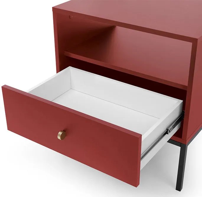 Помощна масичка Triplo-Bordeaux