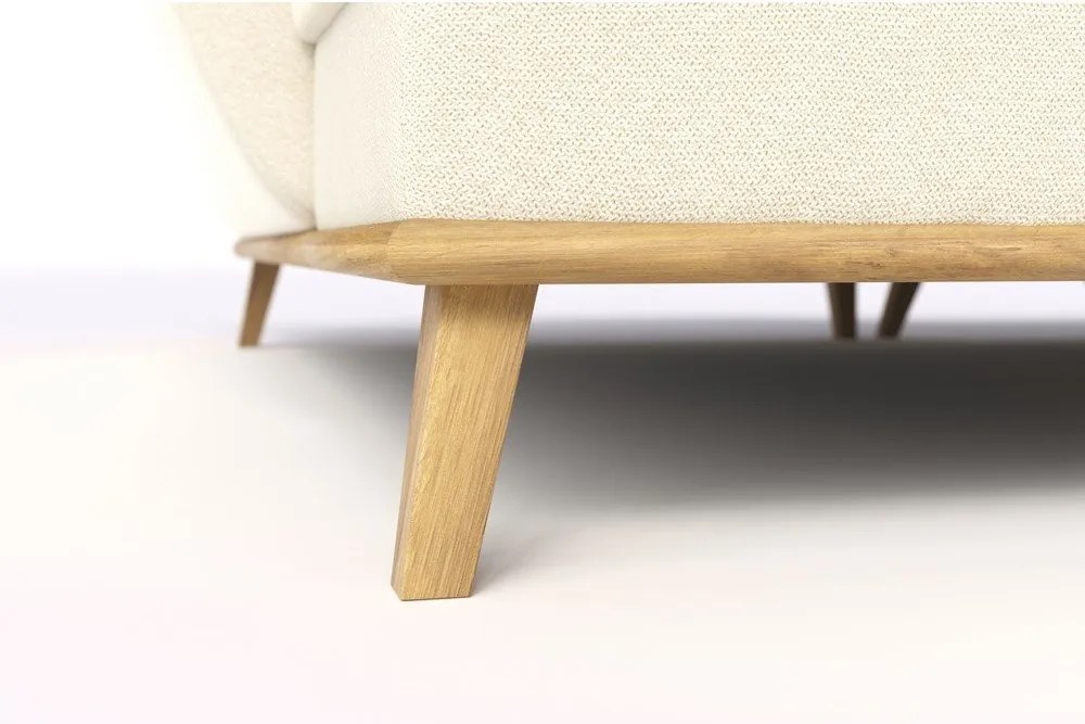 Кремав разтегателен ъглов диван (ляв ъгъл) Balitco – Ropez