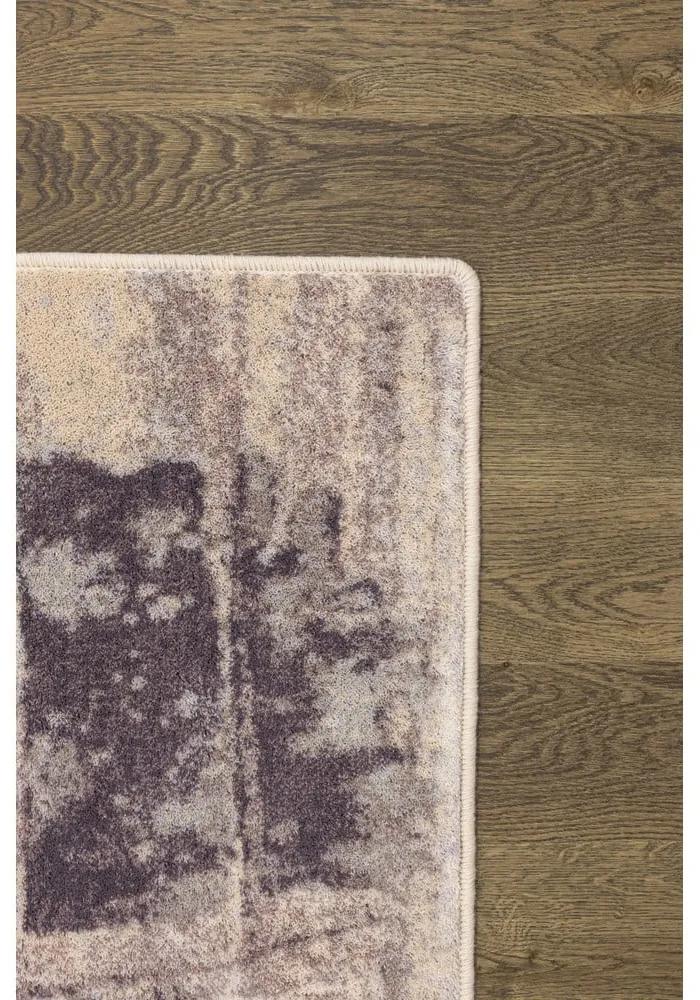 Кремаво-сив вълнен килим 160x240 cm Lissey - Agnella