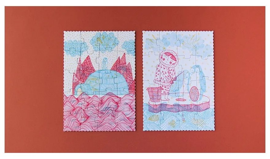 Пъзел Върху ледената покривка - Londji