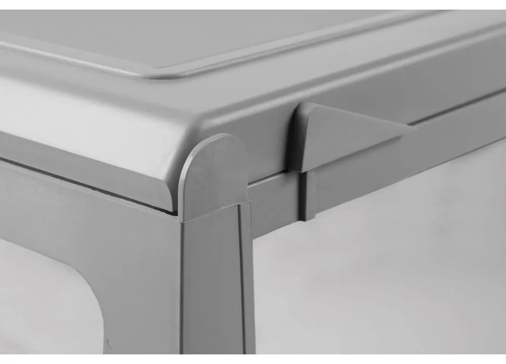 Метален контейнер за сортирани отпадъци/вграден 17 л Tower - Elletipi