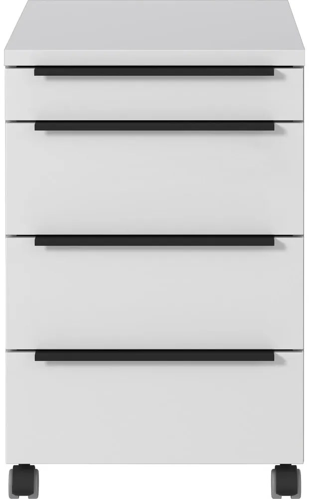 Светлосиво шкафче 42x63x60 cm Mailand – Germania