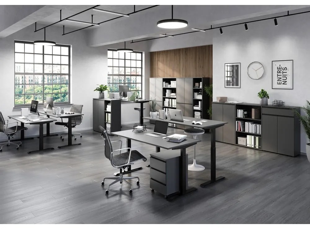 Антрацитно шкафче 40x63 cm Bedano – Germania