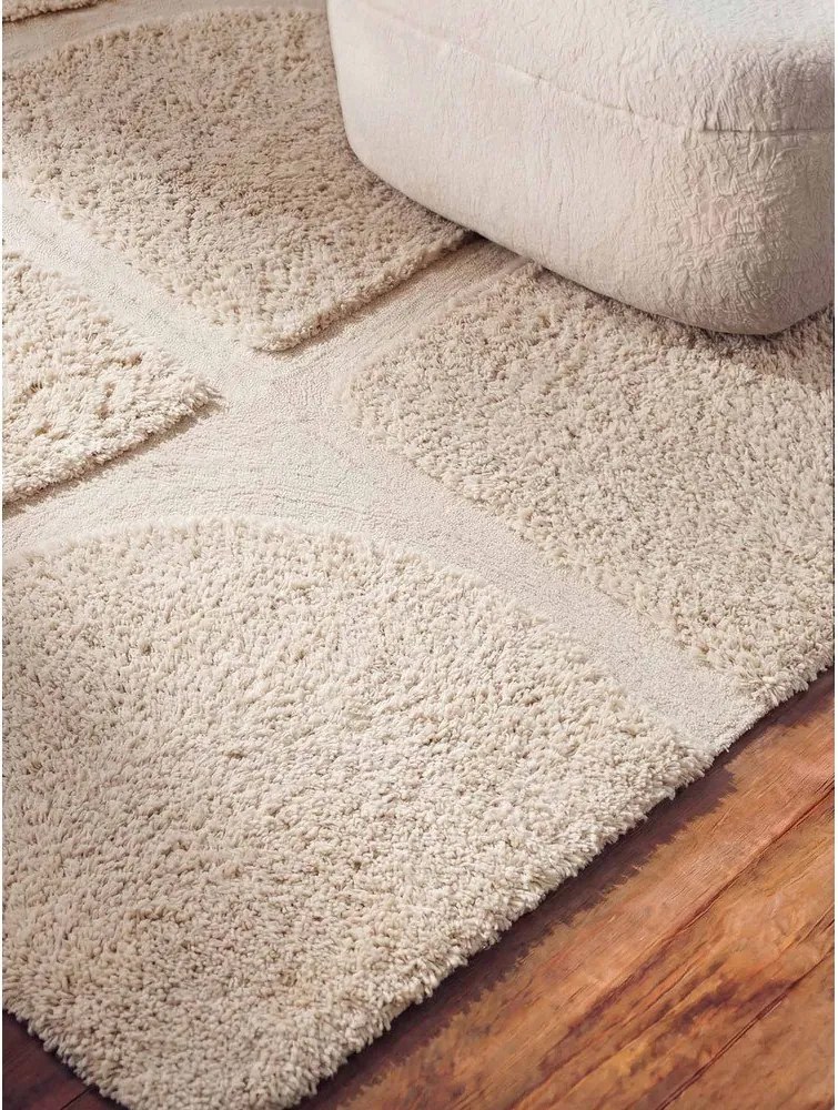 Кремав ръчно изработен килим 160x230 cm Lambeth Jasper – Ted Baker