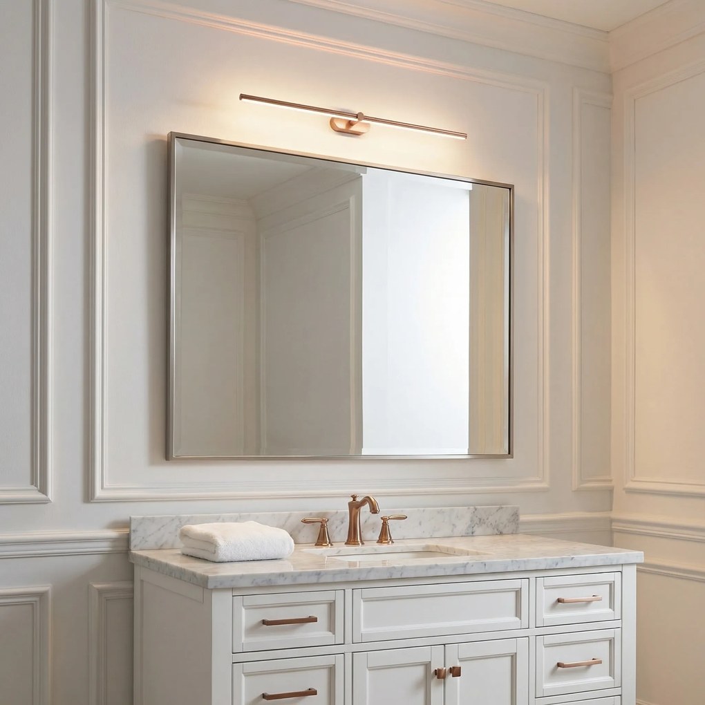 Stenen LED aplik za banya APP1897-1W 80 cm BRUSH COPPER