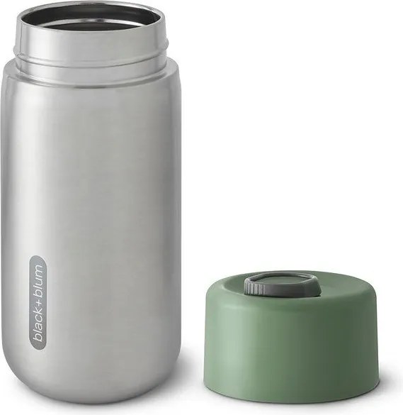 Термочаша от неръждаема стомана в сребрист цвят 340 ml – Black + Blum
