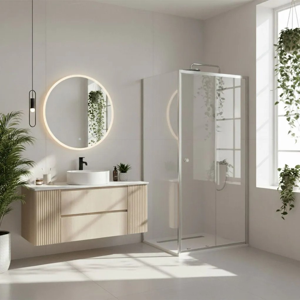 Душ кабина Rea Primo Slide 120x80 Chrome