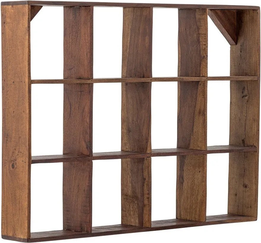 На няколко нива стенен рафт от рециклирано дърво в естествен цвят 53 cm Tilo – Bloomingville