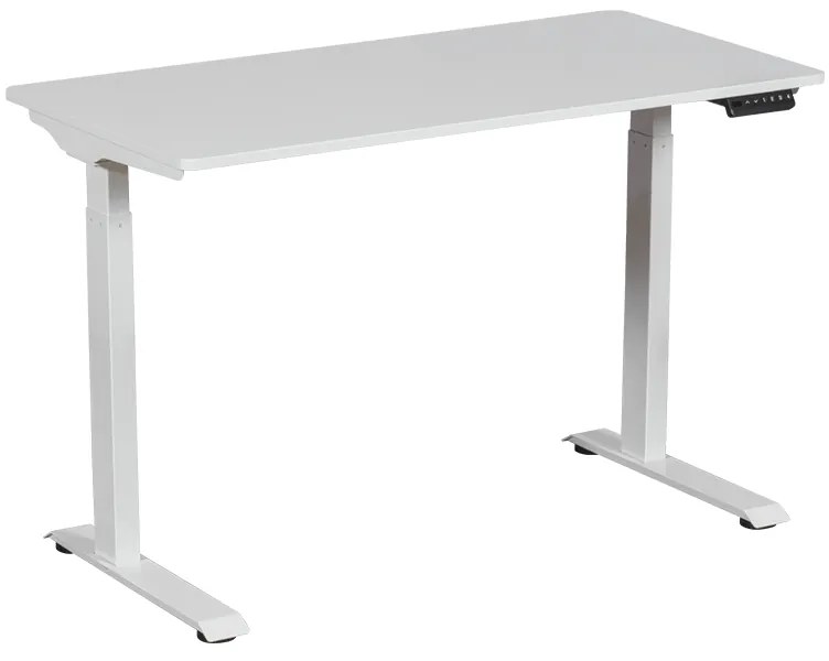 Ергономично бюро с регулиране на височината Carmen CR-119 - бяло