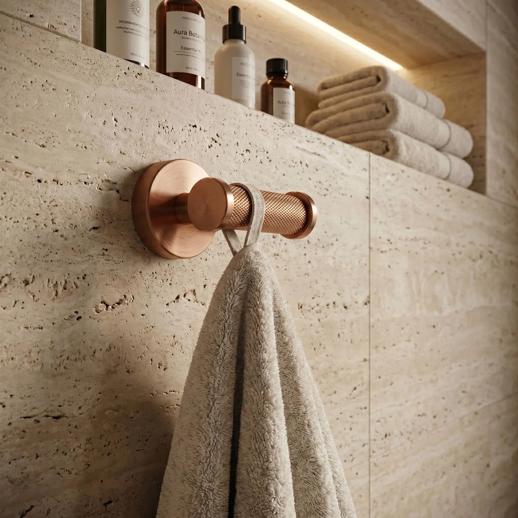 Двойна закачалка 6612 Modern Copper Brush