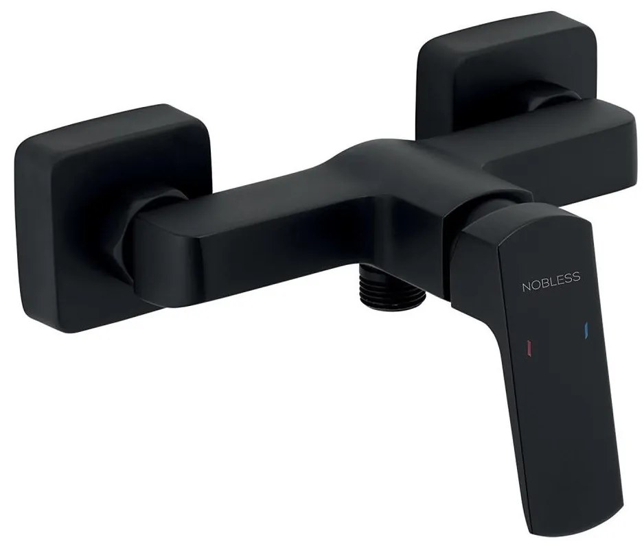 Novaservis - Кранче за душ NOBLESS EGO матов черен