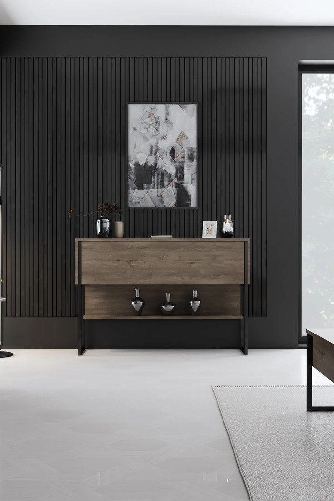 Скрин Luxe, цвят Черен Орех