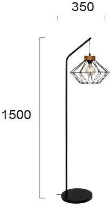 Подова лампа Viokef Vega