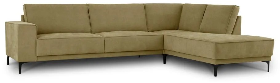 Зелен ъглов диван (десен ъгъл) Copenhagen – Scandic