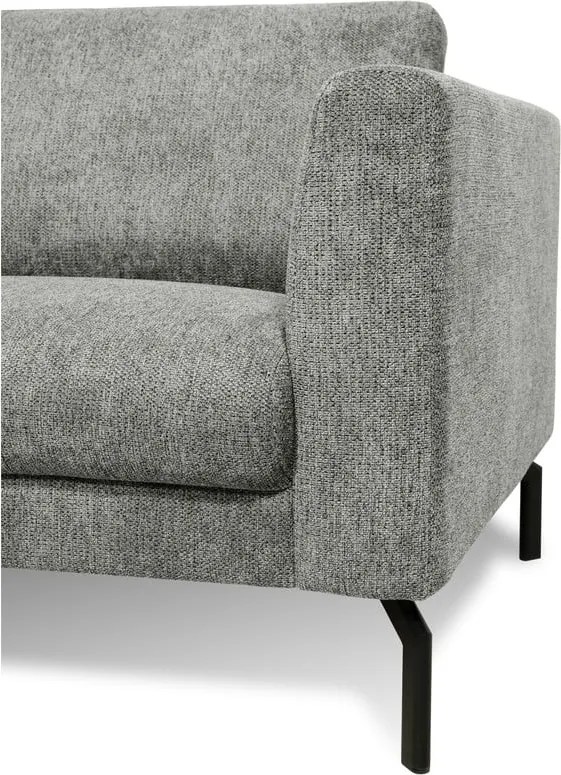 Светлосив ъглов диван (ляв ъгъл) Gomero – Scandic