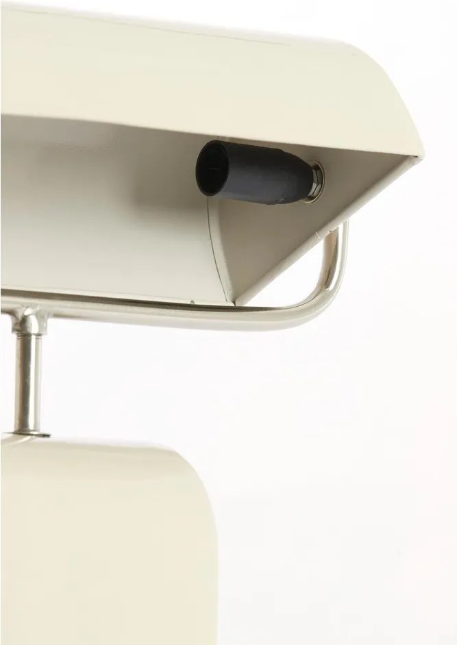 Кремава метална настолна лампа (височина 38 cm) Cardona – Light & Living