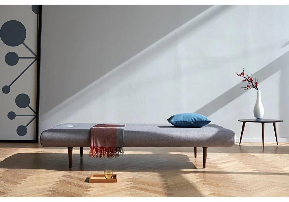 Светлосив диван Innovation Unfurl Flashtex Light Grey