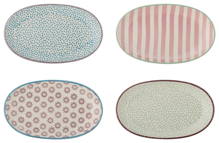 Глинени чинии за сервиране в комплект от 4 бр. Patrizia – Bloomingville