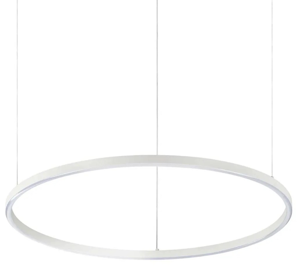 Ideal Lux - LED Пендел ORACLE SLIM LED/38W/230V Ø 70 cm бял