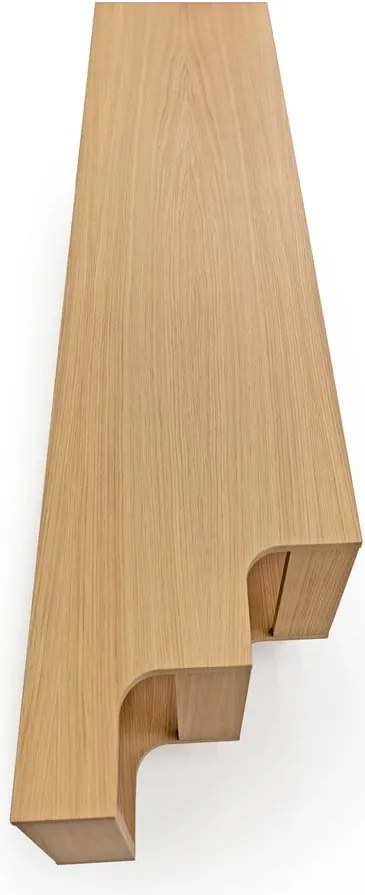 Маса за телевизор от декор от дъб в естествен цвят 189x50x44 cm Shift – Woodman