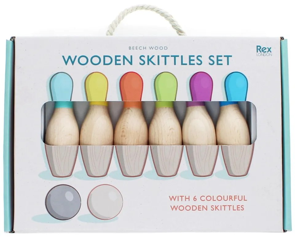 Мини боулинг Skittles Set – Rex London