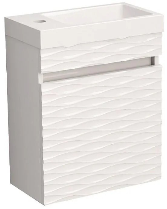 Конзолен PVC шкаф ICP 3945, 39.5x21.5x45см
