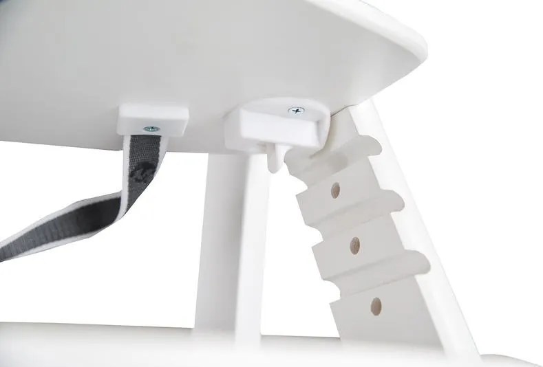 детски стол за хранене Click - Бял