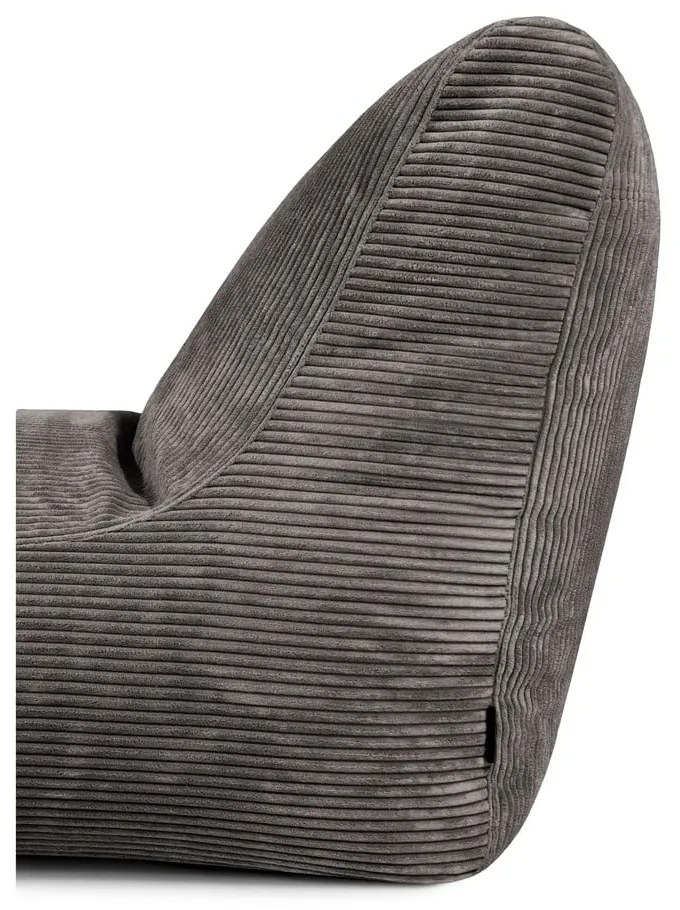 Лилав пуф от рипсено кадифе Lounge – SLOWDOWN