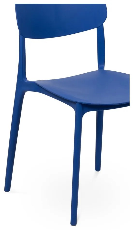 Син пластмасов градински стол Hébé – Bonami Essentials