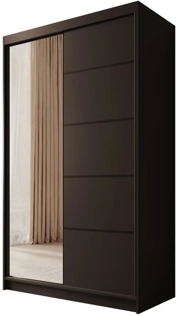 Гардероб Belfast 120 плъзгащ се-Мауро