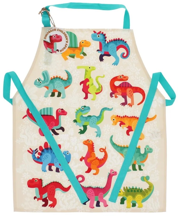 Памучна детска престилка Baby Dinos – Rex London