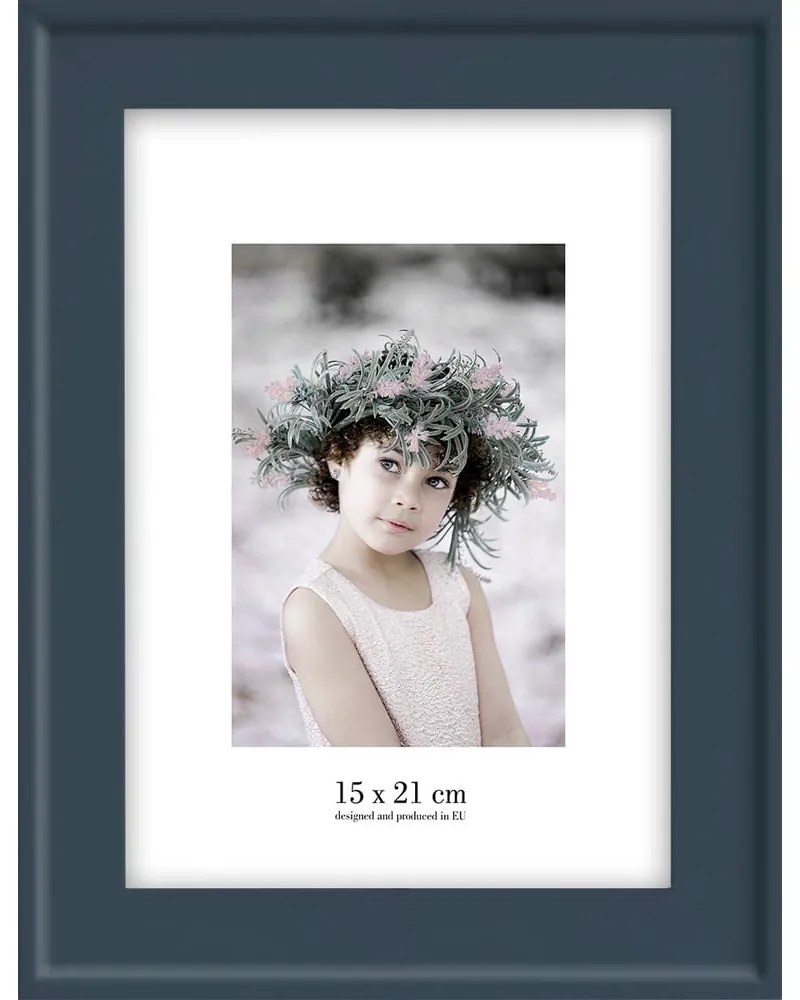 Синя рамка за стена , 22 x 28 cm Malaga - Styler