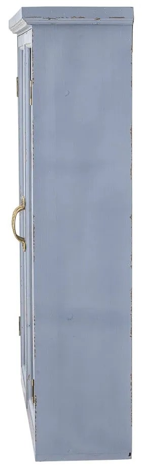 Синя висяща витрина от масивна ела 81x91 cm Hazem – Bloomingville