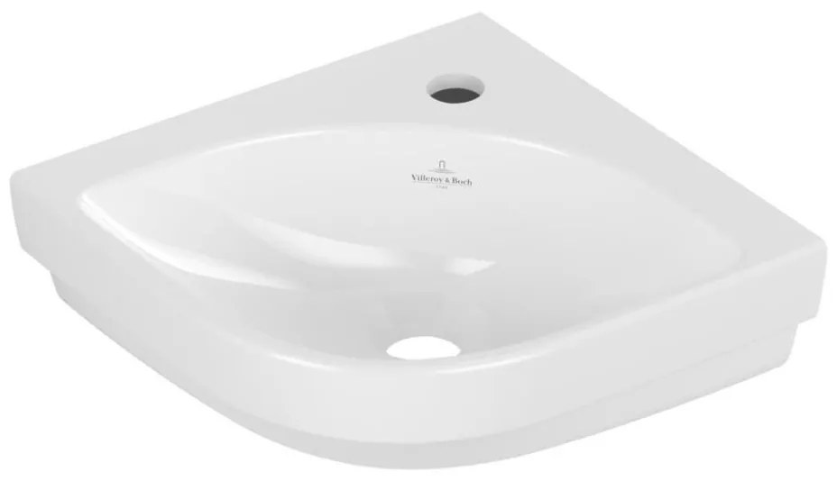 Villeroy & Boch 43714601 - Ъглова окачена мивка SUBWAY 32 x 32 см керамика/бяла