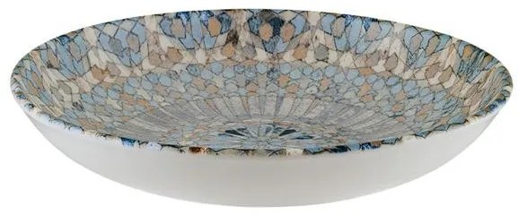 Bonna - Порцеланова чиния дълбока 23см 1л LUCA MOSAIC-(SMT- LUCMZ BLM 23CK)