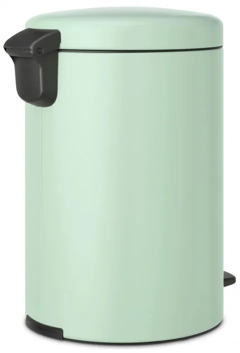 Кош за боклук с педал Brabantia NewIcon 1008847, 20 л, Плавно затваряне, Противоплъзгаща основа, Светлозелен