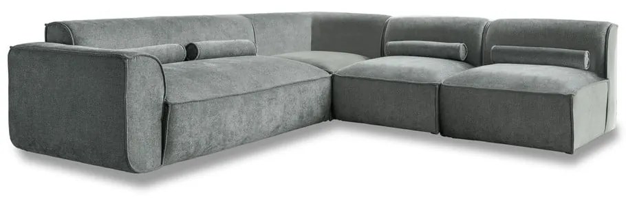 Светлозелен ъглов диван (десен ъгъл) Flex Felix – Miuform