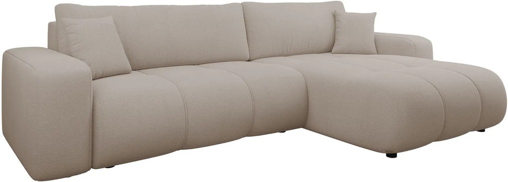 Ъглов диван Furyn L Maxi-Тъмнобежов