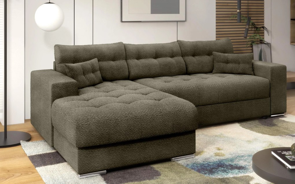 Разтегателен ъглов диван Сандер