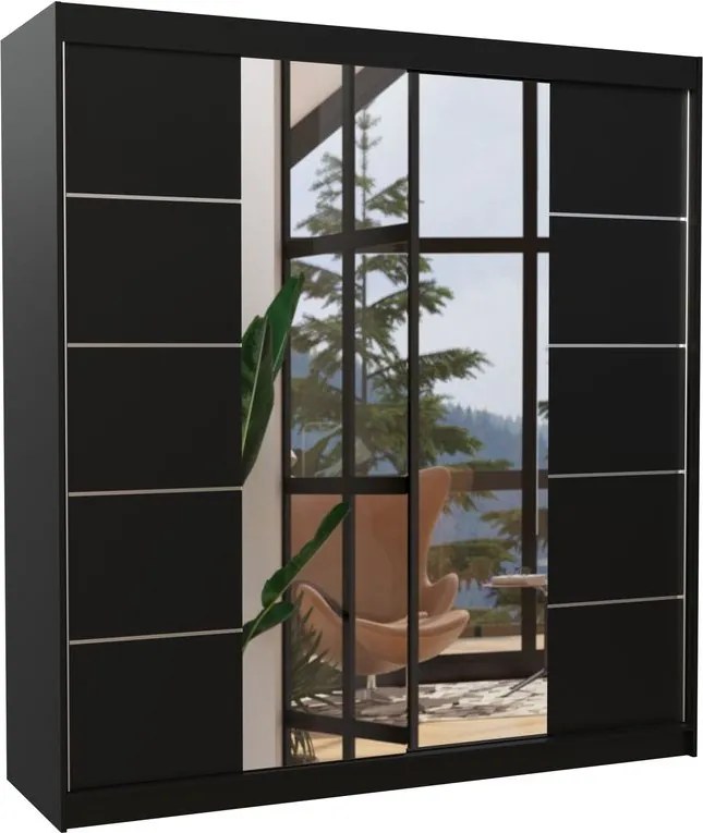 Гардероб Gorell 200 плъзгащ се-Mauro